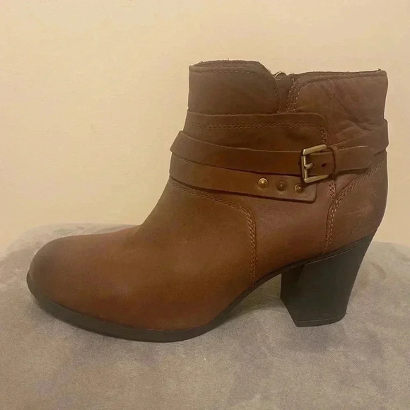 ROCKPORT Trutech Leather Booties Size 8.5 - Picture 5 of 12